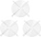 XUJIAN 3X Metal PC Computer Case Fan Grill Finger Guard Protection 200mm