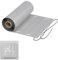 Calefacción eléctrica por suelo radiante: estera calefactora de dos núcleos con lámina de aluminio WARMON de 150 W/m² con termostato TS 100 serie, termostato: TS100 WiFi blanco, tamaño de la alfombra