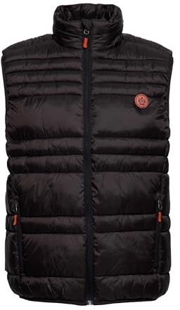 OKLAHOMA Herren Steppweste · Übergangsweste · Pufferweste · Stehkragen · Gesteppt · Kontrastfutter · Outdoor · Leicht · Ärmellos · Herbst · Frühling