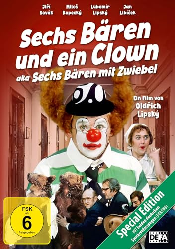 Sechs Bären und ein Clown aka Sechs Bären mit Zwiebel mit beiden Synchronfassungen (DDR & BRD) (DEFA Filmjuwelen)