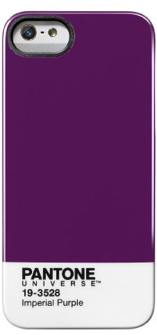 Case Scenario PA-IPH5-IP Pantone Universe Clip On Case für Apple iPhone 5/5s Imperial Purple