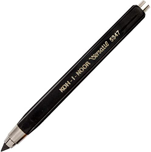KOH-I-NOOR 5347 Mechanischer Kupplungsminenhalter, 5,6 mm Durchmesser, Schwarz