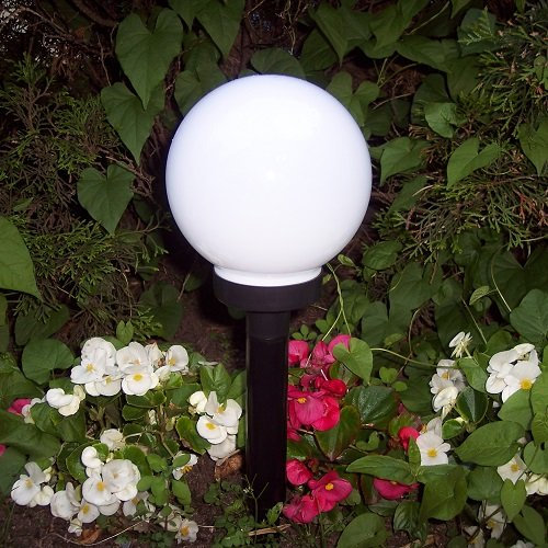 F-H-S International GmbH SMD LED Solar-Kugelleuchte 15 x 48,5 / 32cm Solarlampe 11529