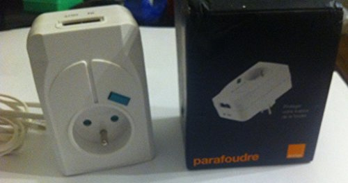 Prise parafoudre livebox avec protection téléphone / internet