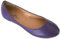 Shoes 18 Womens Classic Round Toe Ballerina Ballet Flat Shoes 8600 Purple Pu UK 6