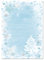 Logbuch-Verlag 50 Blatt Weihnachten Briefpapier blau weiß Weihnachtsbriefpapier Motiv-Papier Druckerpapier BAUM weiß