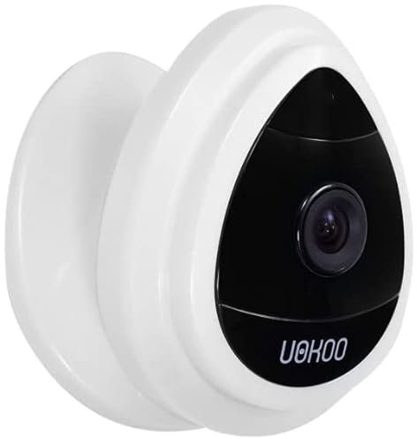 Mini cámara IP, Uokoo Home WiFi Security Monitoreo System with Motion Detection/Email Alarm