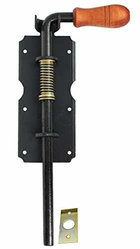 Federriegel Bolzenriegel Türriegel Torriegel Schlossriegel 310/14 schwarz