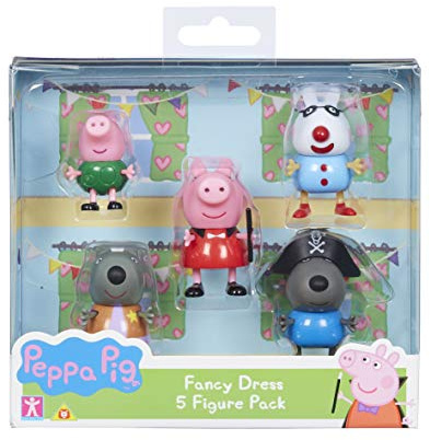 Peppa Pig 06667 Faschingsfigur, 5 Stück