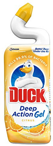 Duck Deep Action Gel Toilet Liquid Cleaner Citrus, 750ml