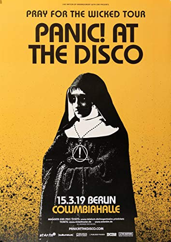 Panic at The Disco - The Wicked, Berlin 2019 » Konzertplakat/Premium Poster | Live Konzert Veranstaltung | DIN A1 «