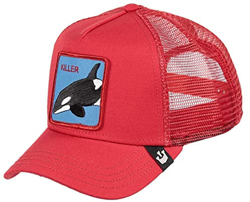 Goorin Bros. Herren The Farm Unisex Baseball Trucker Hat Baseballkappe, Rot (Killerwal), Einheitsgröße