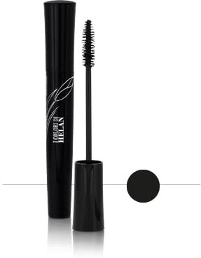 Helan, Die Farben von Helan – Volumenspendende und verlängernde Wimpernverlängerung, volle Wimpern mit sanfter elliptischer Bürste, sanft für empfindliche Augen, Make-up für die Augen, erleichtert das
