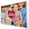 wandmotiv24 Leinwandbild 260 g/m ² - Foto-Collage mit 2 Fotos - Fotogeschenk für Oma und Opa - Geschenk für Großeltern - Kunstdruck querformat 30x20cm (BxH) - Die besten Großeltern - M0031