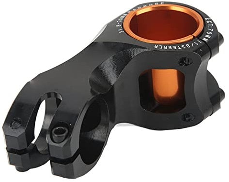 Fahrrad Vorbau , Fahrradvorbauten Riser 70MM Lenkervorbau 17 Grad für 35MM 31.8MM Lenker für Rennrad Mountainbike MTB ( Schwarz)