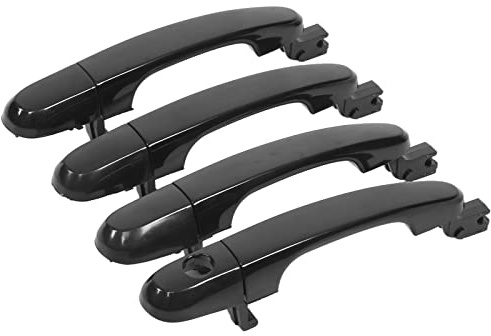 EBTOOLS Poignées de Porte Extérieures Automobiles 4 Pièces Poignée de Porte Extérieure pour Kia Sportage 2005-2010 826511F010