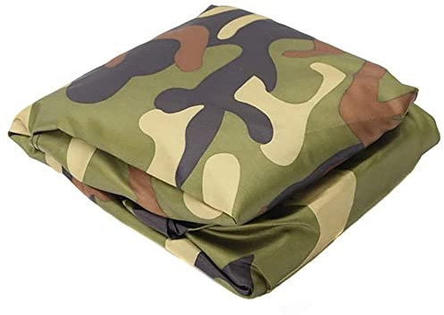 iSpchen ATV Cover Wasserdicht Outdoor Camouflage Motorradabdeckung Faltgarage Plane Abdeckung Quad ATV Abdeckplane Motorrad Schutzhülle für Außen und Innen Staubdicht Regen UV-Schutz Abdeckung