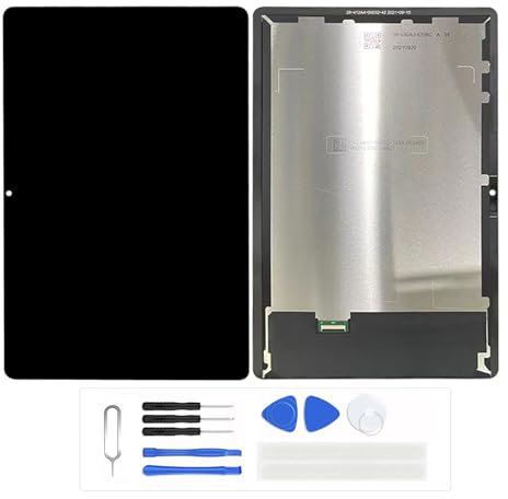 Generico Schermo LCD per Realme Pad RMP2102 RMP2103 2021 10.4inch LCD Display Digitizer Vetro Touch Schermo Ricambio Assembly (Nero)