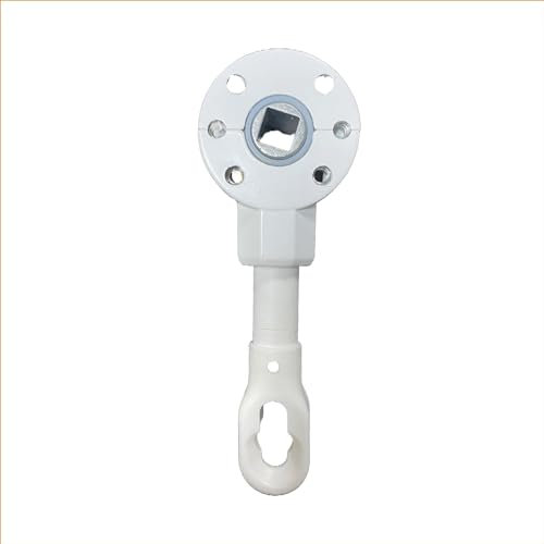 FRAMIG® Arganello Ultra Veloce per Tenda da Sole a Caduta. Rapporto di riduzione 3,5:1 - Colori Vari (1 - Bianco)
