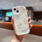 Duck Wave Silicone Soft Case Compatible with iPhone 11 Pro Max White Cover
