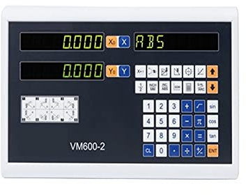 HEALBYBLE VM600 Digitalanzeige Tisch Gitterlineal Elektronisches Lineal Display KA300 Gitterlineal Elektronisches Lineal Drehbank Fräsmaschine Portalfräsmaschine,Hohe Leistung
