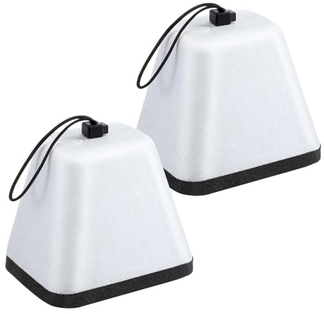 POPOYU 2P Outdoor Tap Abdeckung für den Winter,Außenschaum Tap Cover Jacke schützt Ihren Außenhahn,isolierte Schutzkappe Frost Schutzabdeckung,wasserdichte thermische Wasserhahn gemütliche Abdeckung