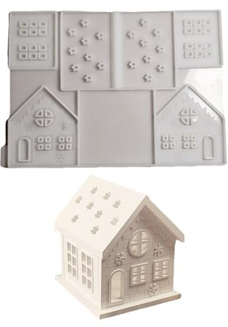 Home Dekoration Form Silikon Ornament Herstellung Form Miniatur Geformt Gips Verzierung Form Schmuck Handwerk Werkzeug
