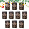 Weihnachtskarten | 10er-Pack Weihnachtskarten-Set für Grußkarten | Frohe Weihnachtskarten, Stempeln Weihnachtskarten, Urlaubspostkarten für Neujahr