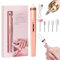 Glamics - Glamics Nail Set,5 In1 Glamics Elektrisches Nagelmaniküre-Set,Nagelfräser Kabellos,Elektrische Nagelfeile Set für Gelnägel,Elektrisches Pediküreset,Polierwerkzeuge Nagelknipser Set (Pink)