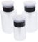 FRCOLOR Empty Nail Polish Remover Press Bottles 3pcs Refillable Pump Bottles for Nail Varnish Remover Essence
