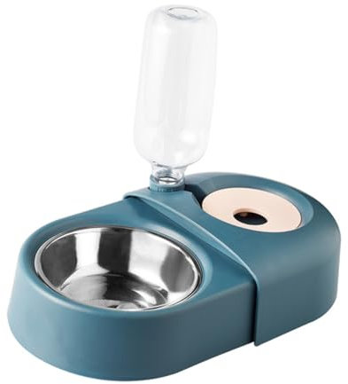 COLLBATH Gamelle Automatique en Acier Inoxydable pour Animaux De Compagnie pour Chiens Et Chats