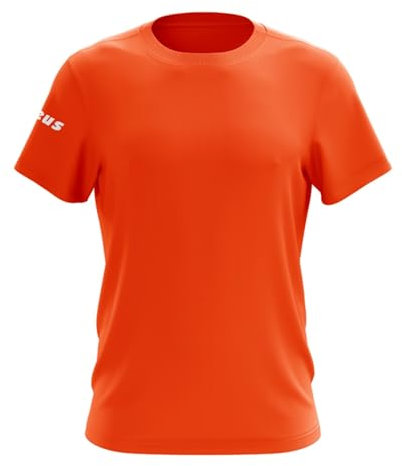 T-Shirt Nucleo x Zeus Basic Uomo Donna - Maglietta Sportiva Traspirante - Cotone - vestibilità Comoda - Casual & Fitness