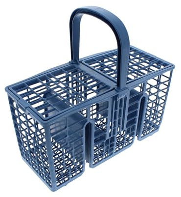 KGA SUPPLIES CUTLERY BASKET Compatible With Hotpoint Dishwashers – Light Blue 45cm Dishwasher Basket Replacement