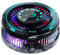 Ventilador Refrigerante para Teléfono - Enfriador Magnético para Móvil para,Accesorios Magnéticos con Pantalla LED para Tableta en Casa, Exterior y Oficina
