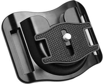 Panlouting Gürtelclip Holsterhalterung für Kamera | Schnellwechseladapter Hüftclip für SLR DSLR Kamera | Kompatibel mit Sony Canon Nikon Olympus