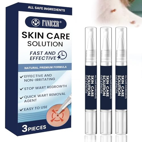 3 Pièces Stylo Réparation De La Peau-Pour éliminer les verrues et les verrues épineuses sur les mains et les pieds - Stylo rapide et efficace contre les verrues -Réparer les imperfections de peaus