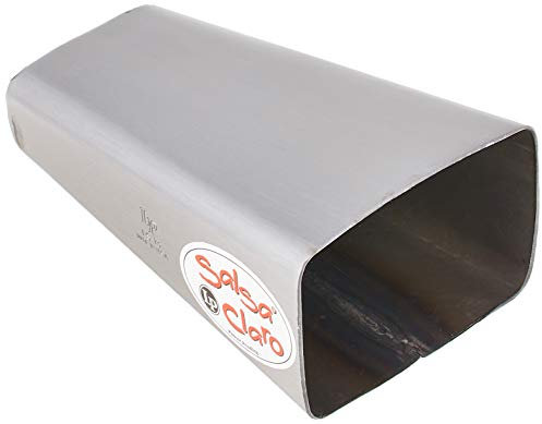 LP Latin Percussion ES-13 Kuhglocke Salsa Claro Bongo 7,25 Handmodell, brushed steel, Bongo-Glocke für einen hellen, lebendigen Sound