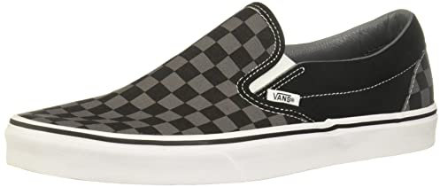 Vans Ua Classic Slip-on, Scarpe Donna, Black Pewter Checkerboard, 36.5 EU