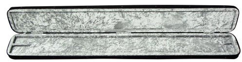 Custodia per archetto GEWA per archetto da violoncello nero, velluto grigio antracite all'interno, custodia doppia