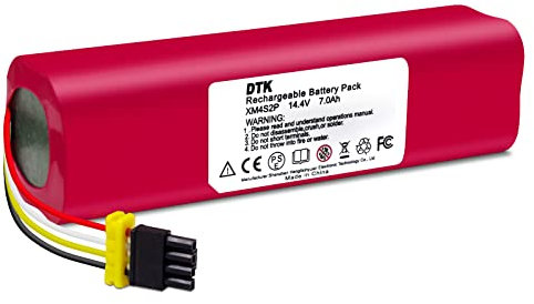 DTK 7000mAh Batteria Li-Ion di Ricambio per Xiaomi Mi Mijia e Roborock S5 S50 S51 S52 S55 T60 T65 CE Certificata 12 Mesi di Garanzia Supporto in Italiano
