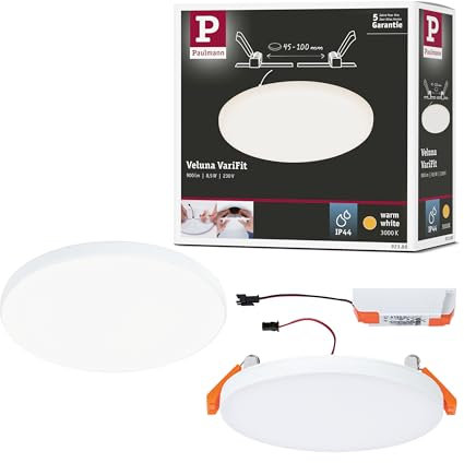Paulmann EB Panel Frameless Veluna VariFit IP44 10