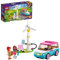 LEGO 41443 Friends Olivias Elektroauto Set, Spielzeug ab 6 Jahren mit Mini-Puppen Olivia & Mia und Spielzeugauto, Lernspielzeug für Mädchen und Jungen