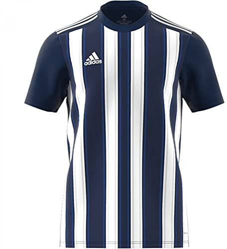 Adidas Striped 21 T-Shirt Navblu/White L