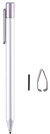 Uinfhyknd Stylet pour Surface Pro 5 6 7 Surface Go Livre Ordinateur Portable Z Flip Spin Argent