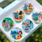 Anglesit 24 x Pre-Cut Edible Stand up Wafer/Rice Paper Cupcake Cake Dessert Toppers Birthday Children's Kids Party Decorations