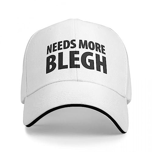 ENWIND Baseballmütze Braucht mehr Blegh Cap Baseballmütze Herren Mützen Hut Damen Herren Gedruckte Mode Männer Frauen verstellbare Outdoor Casual Hüte