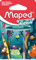 Maped - Anspitzer JUNGLE FEVER für 2 Stiftgrößen mit Auffangdose - recycelbare Kartonverpackung