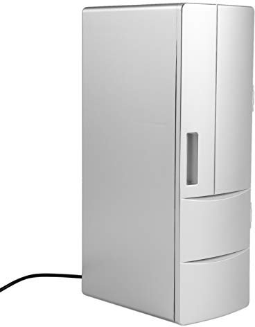 VENEKA RÉFrigÉRateur Mini CongÉLateur RÉFrigÉRateur USB Refroidisseur RÉChauffeur De BiÈRe Boisson De Boîte RÉFrigÉRateur De Voyage Utilisation De Bureau De Voiture Portable
