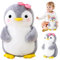 KBIBCK Pingüino Peluche Bebé de 25 cm, Suave y Esponjoso Como Real, Juguete para Cualquier Edad y Ocasión