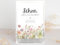 Sachets à graines, pour mariage, pastel, rose, bohème, motif fleurs sauvages, durable, pour baptême, communion, confirmation, anniversaire, cadeau d'invités, graines de fleurs, décoration de table